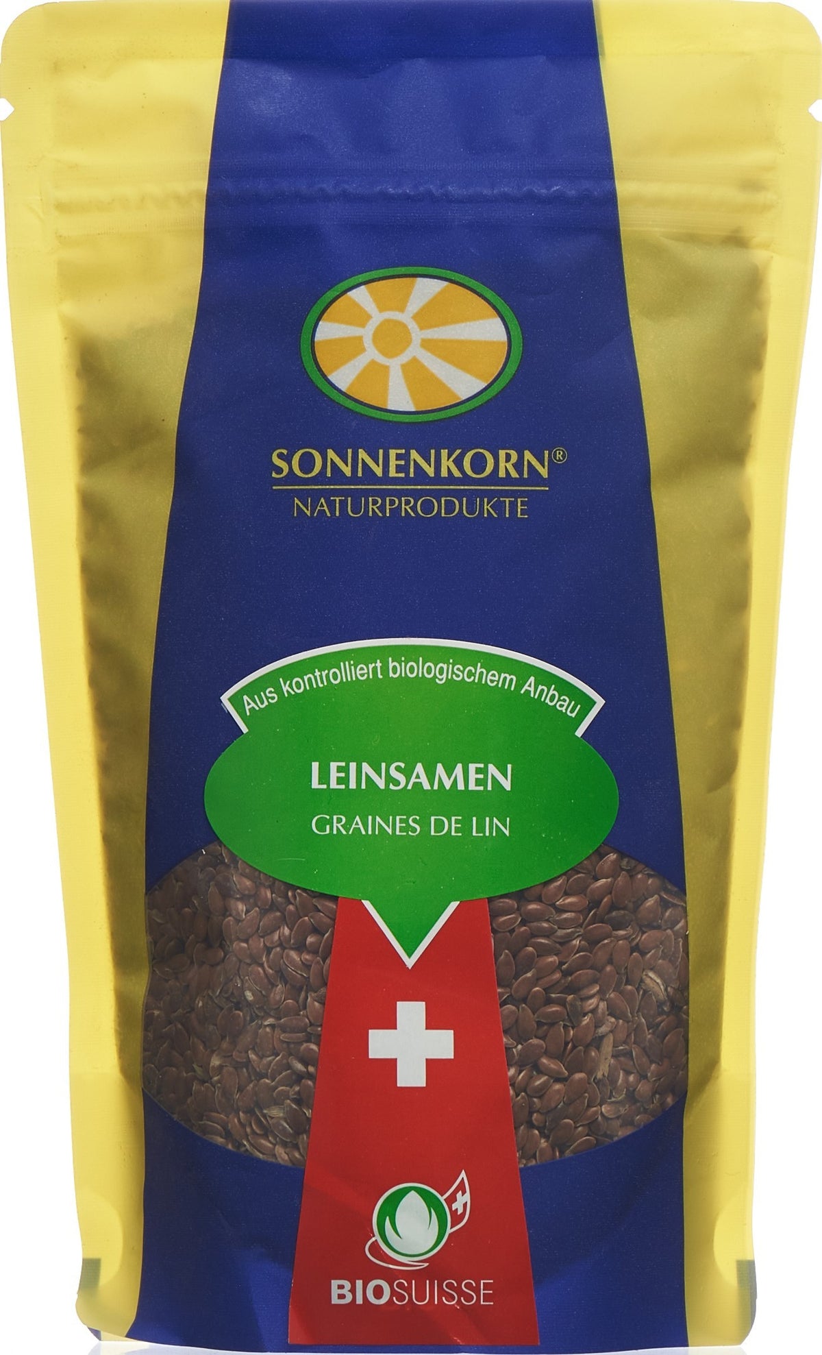 SONNENKORN Leinsamen Bio Knospe (500g)