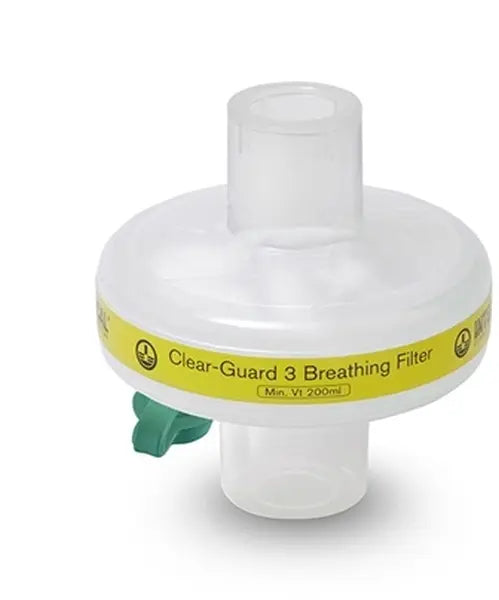 Intersurgical Clear-Guard 3 Bakterien- und Virenfilter mit Luer-Port für Erwachsene (1 Stk)