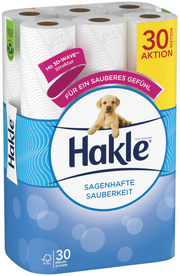 Hakle Sagenhafte Sauberkeit Toilettenpapier weiss (30 Stk)