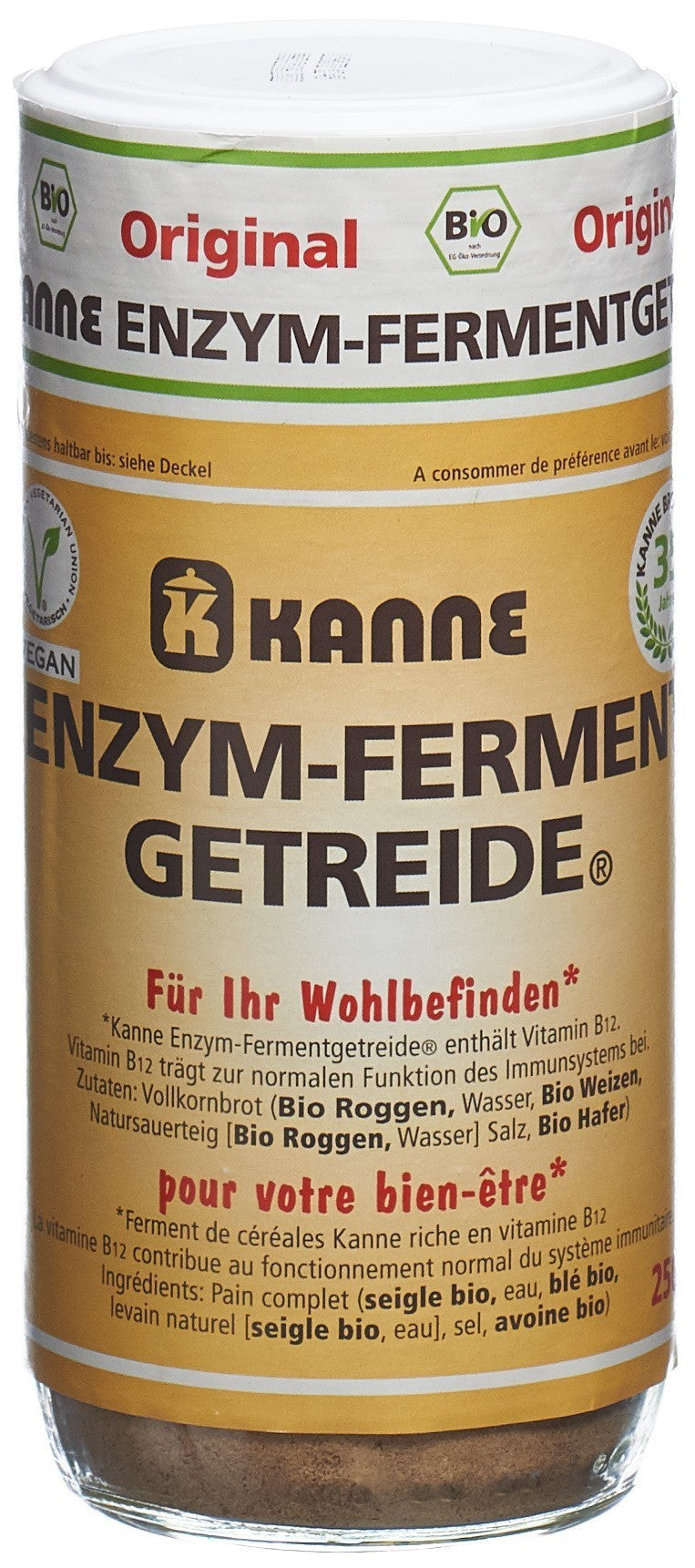 KANNE Ferment Getreide Glas (250g)