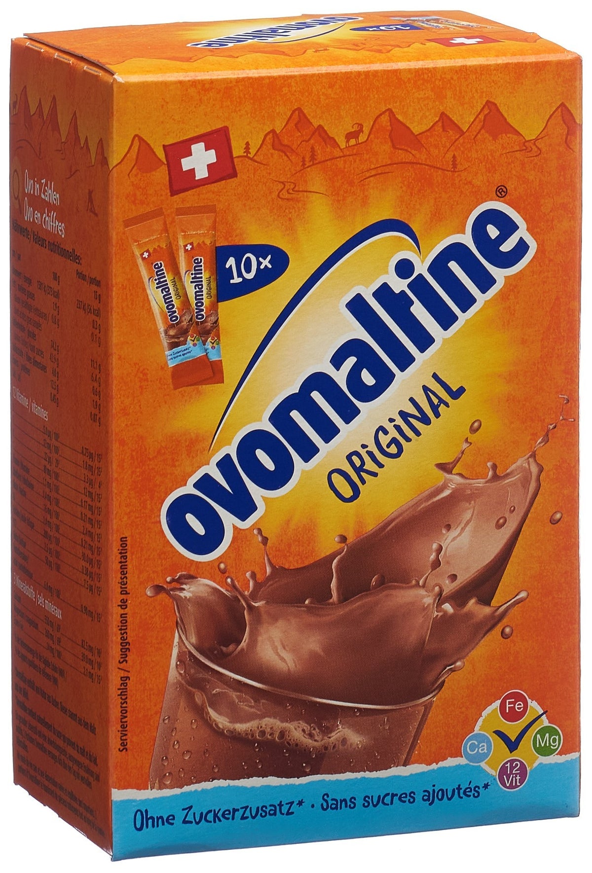OVOMALTINE Original Pulver Stickpack (10x15g)