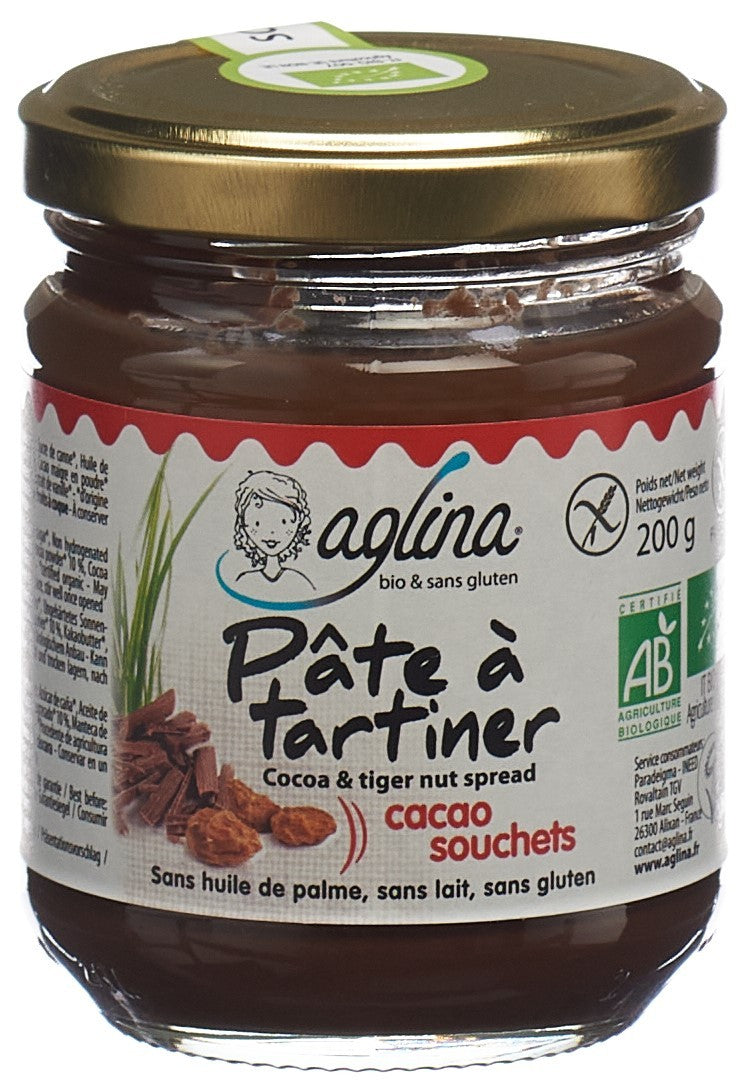 aglina Aufstrich Kakao & Erdmandel Bio (200g)