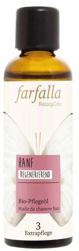 Farfalla Hanf regenerierend Bio-Pflegeöl (75ml)
