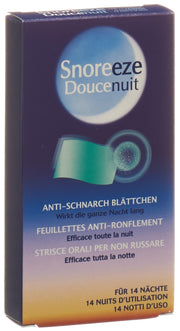 Snoreeze Anti-Schnarch Blättchen (14 Stk)