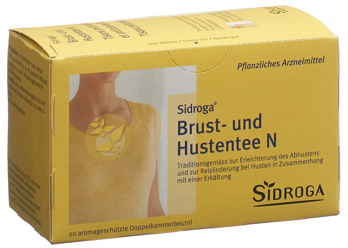 Sidroga Brust- und Hustentee (20 Beutel)