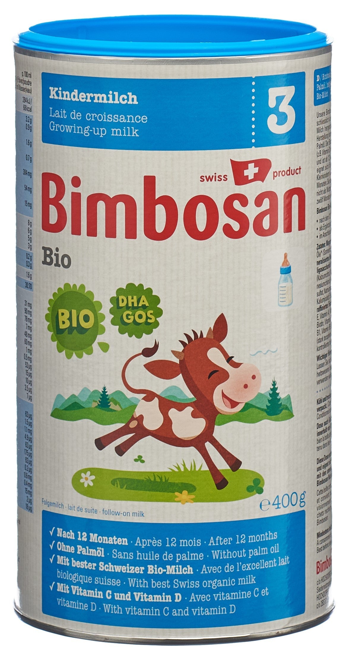 Bimbosan Bio 3 Kindermilch Dose (400g)