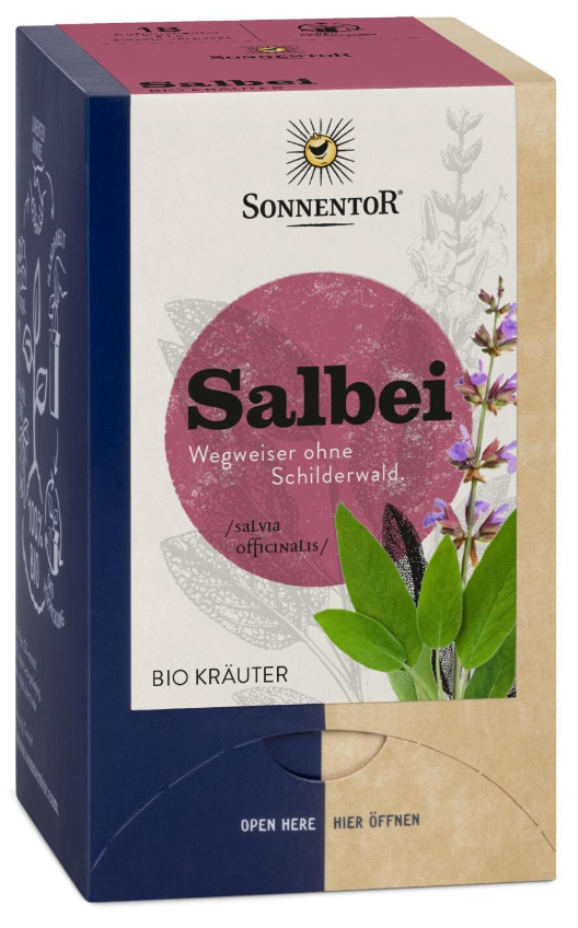 SONNENTOR Salbei Bio Kräuter-Tee (18 Stk)