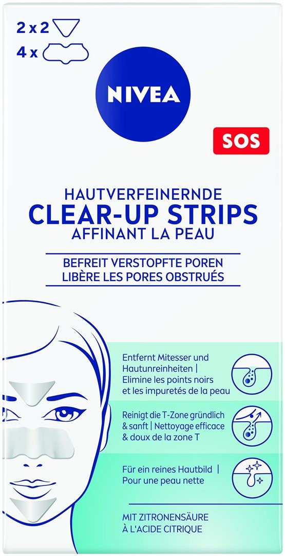 NIVEA Clear-Up Strips (6 Stk)