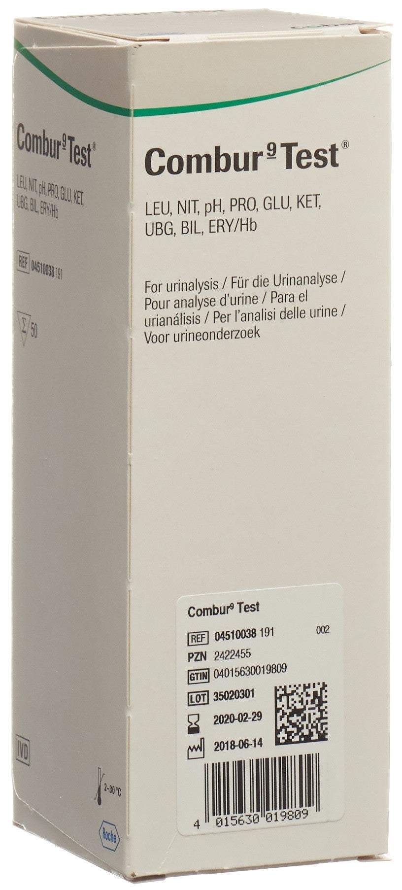 Combur9 Test Streifen (50 Stk)