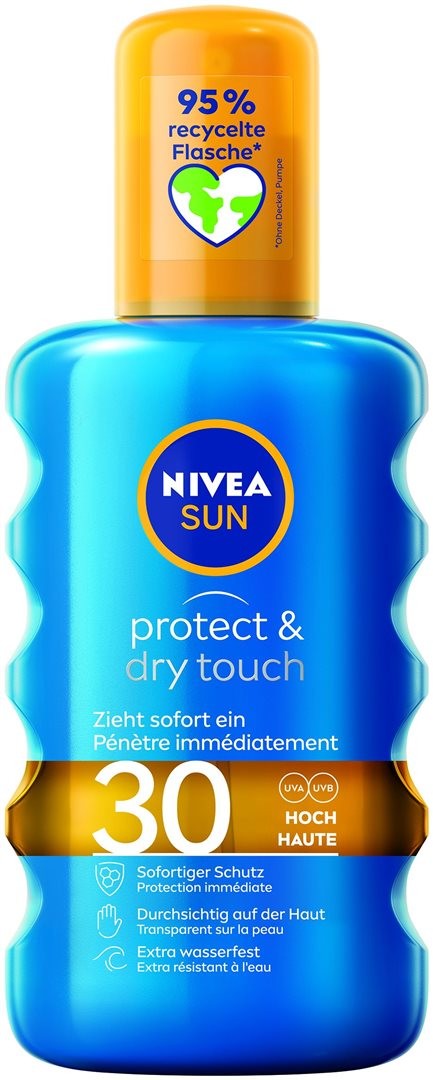 NIVEA Protect & Dry Touch Sonnenspray LSF 30 (200ml)