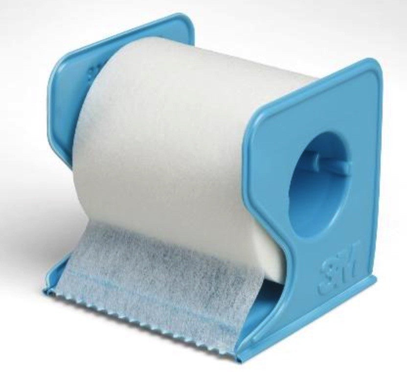 3M Micropore Rollenpflaster mit Dispenser 50mmx9.14m weiss (6 Stk)