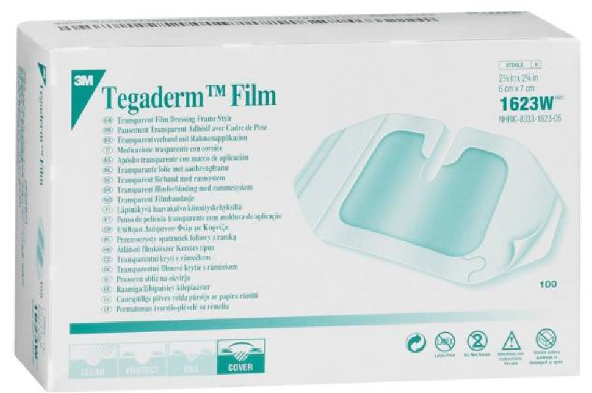 3M Tegaderm IV für Katheter 6x7cm (100 Stk)