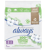 Always Ultra Binde Cotton Protection Long Flügel (9 Stk)