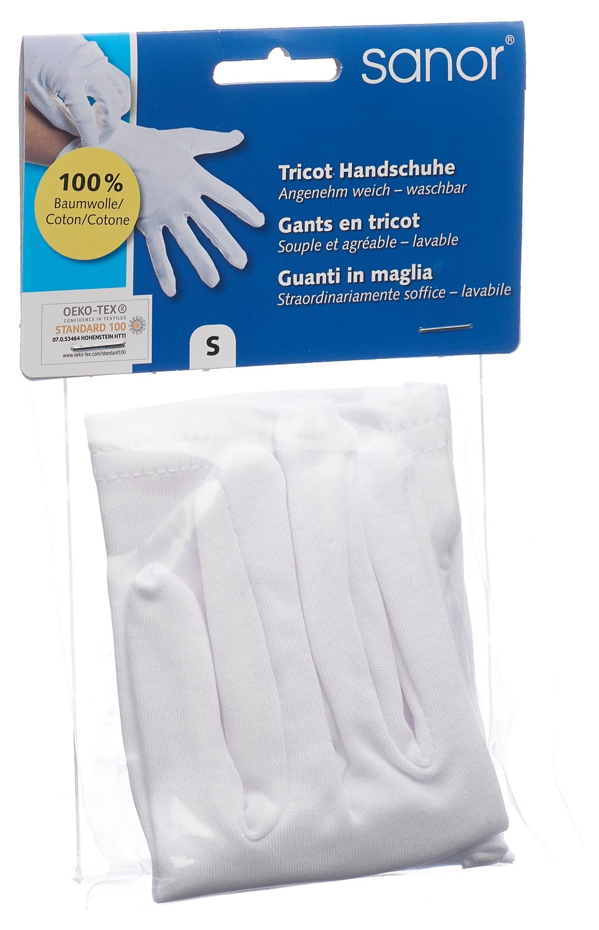 Sanor Tricot Handschuhe S (1 Paar)