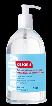 Assanis Antibacterial Hand Gel (500ml)
