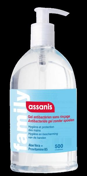 Assanis Antibacterial Hand Gel (500ml)