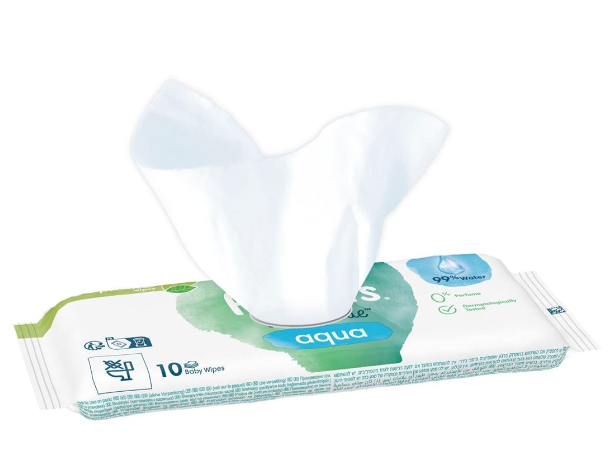 Pampers Feuchttücher Aqua Travelpack (10 Stk)