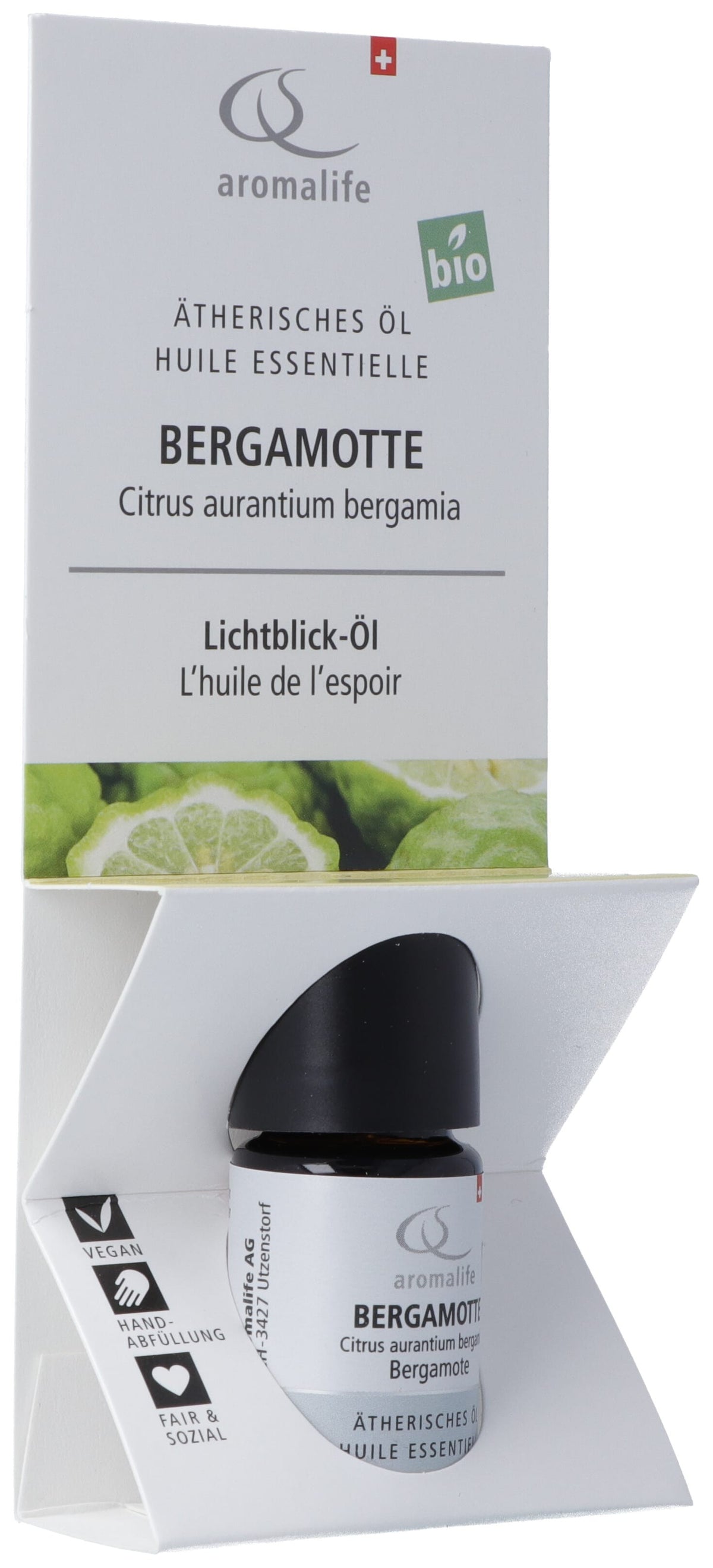 Aromalife TOP Bergamotte ätherisches Öl Bio (5ml)