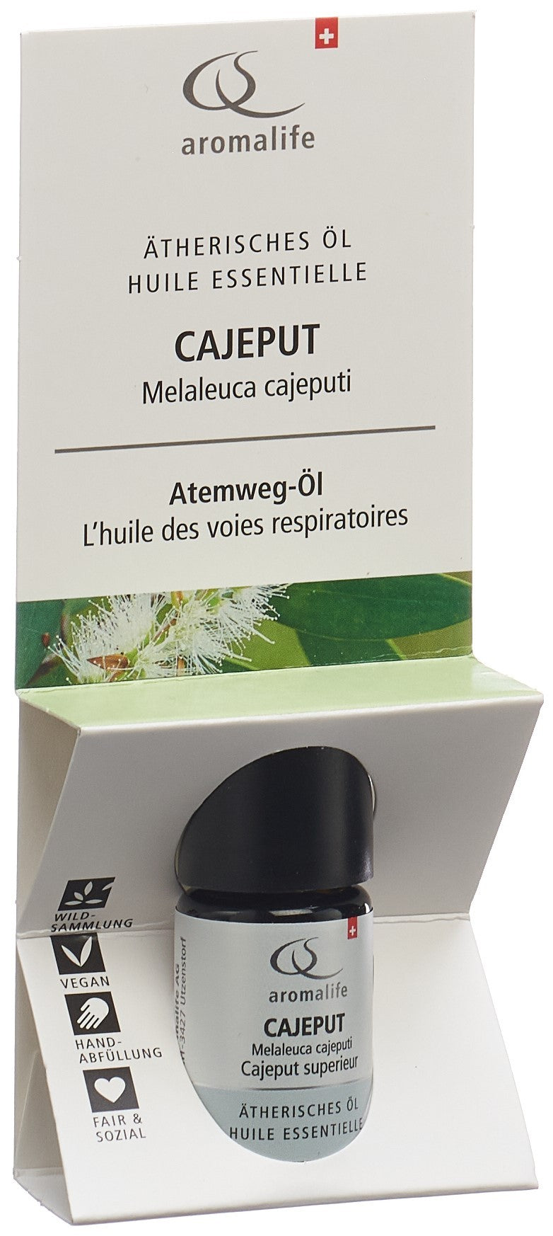 Aromalife TOP Cajeput ätherisches Öl Wildsammlung (5ml)
