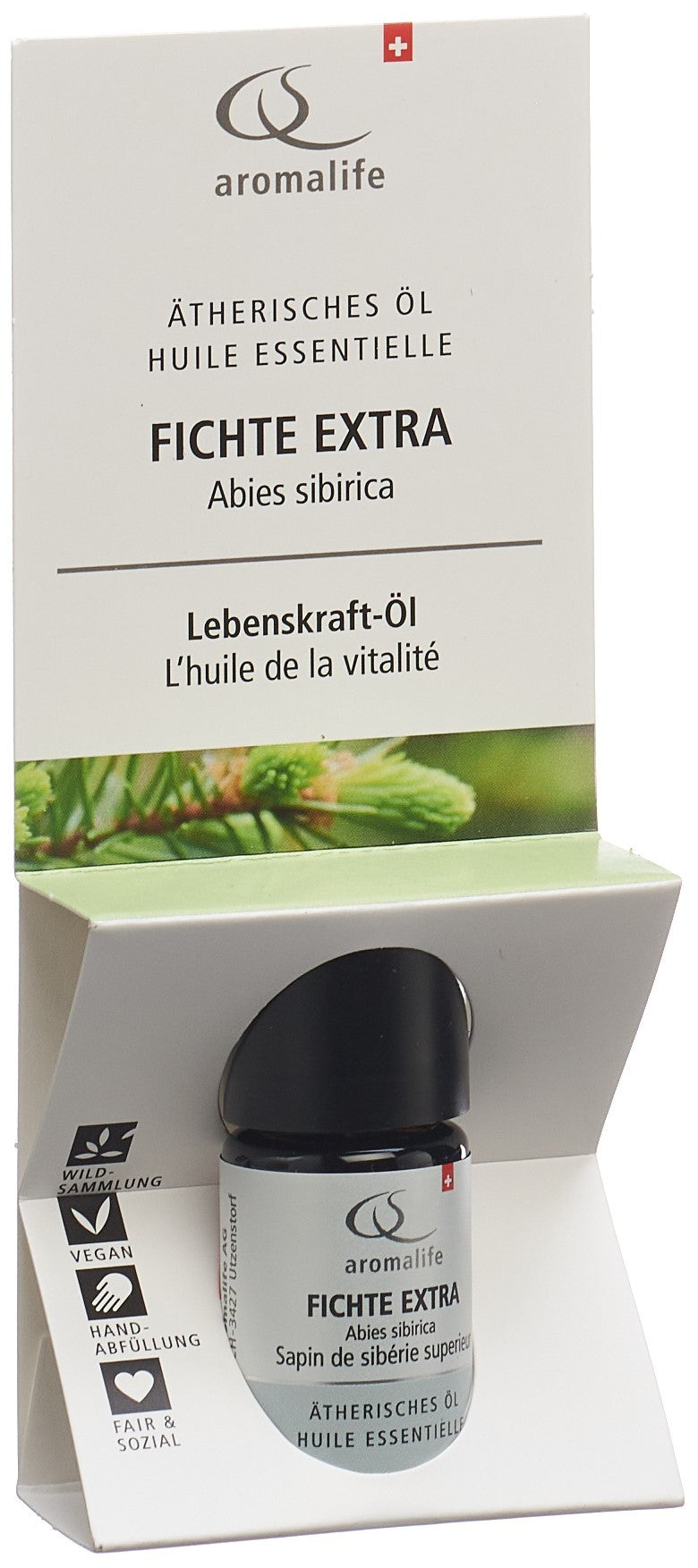 Aromalife TOP Fichte extra ätherisches Öl Wildsammlung (5ml)