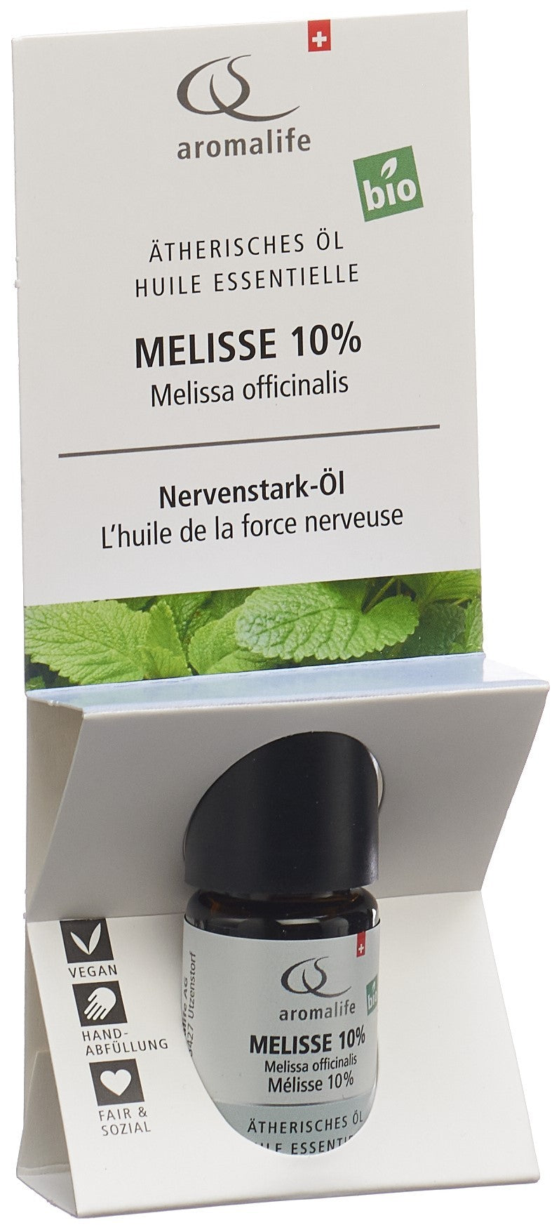 Aromalife TOP Melisse 10% ätherisches Öl Bio (5ml)