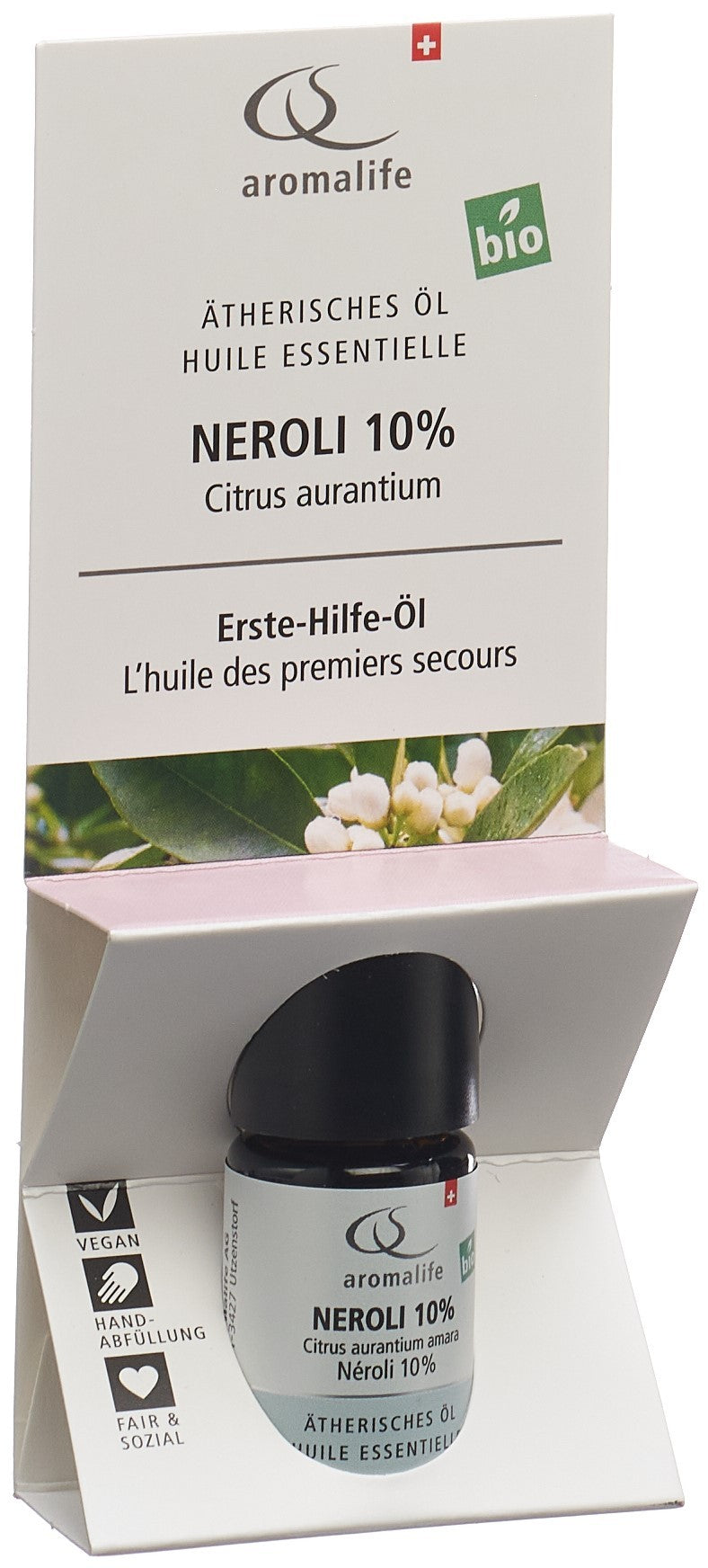 Aromalife TOP Neroli 10 % ätherisches Öl Bio (5ml)