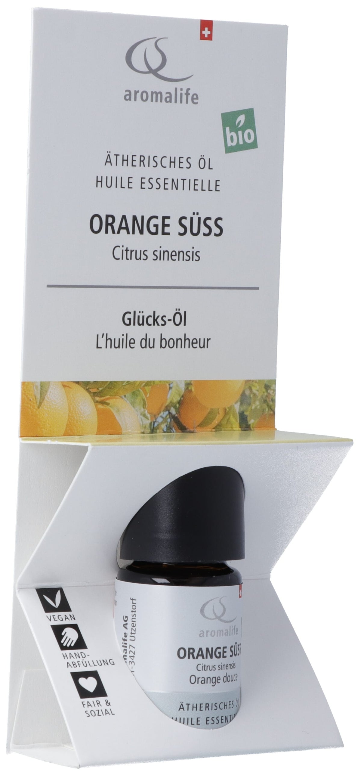 Aromalife TOP Orange süss ätherisches Öl Bio (5ml)