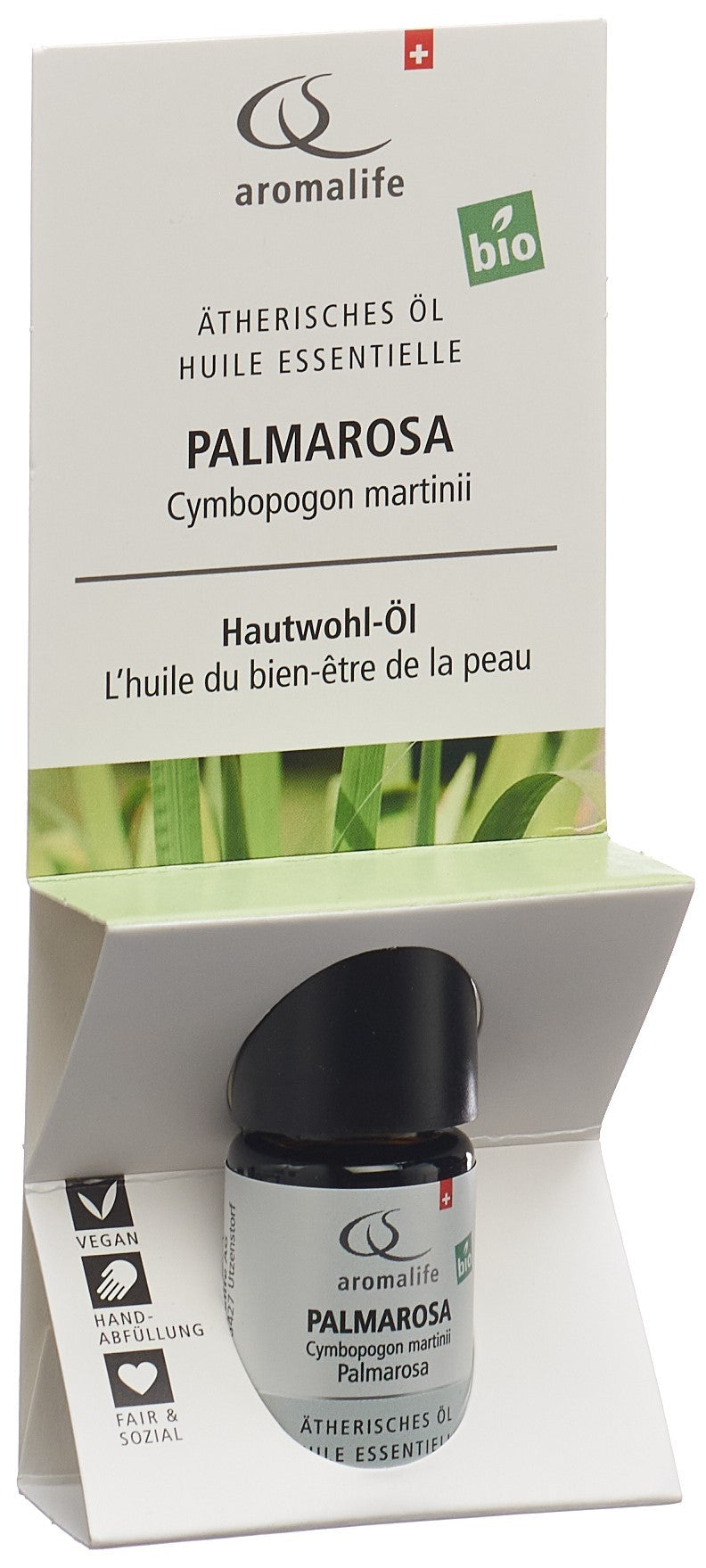 Aromalife TOP Palmarosa ätherisches Öl Bio (5ml)