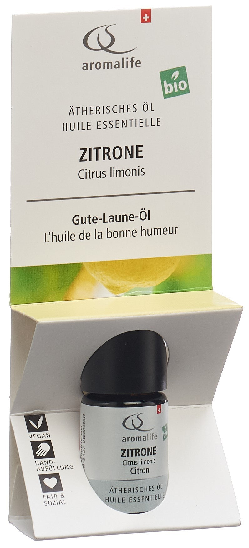 Aromalife TOP Zitrone ätherisches Öl Bio (5ml)