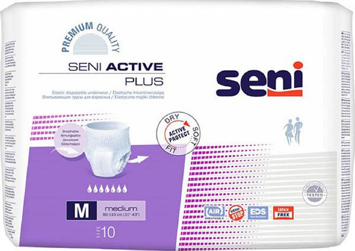 Seni Active Plus Pants M (10 Stk)