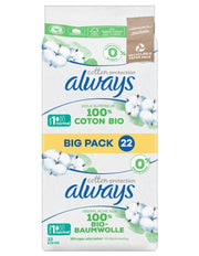 Always Ultra Binden Cotton Protection Long Big Pack (18 Stk)