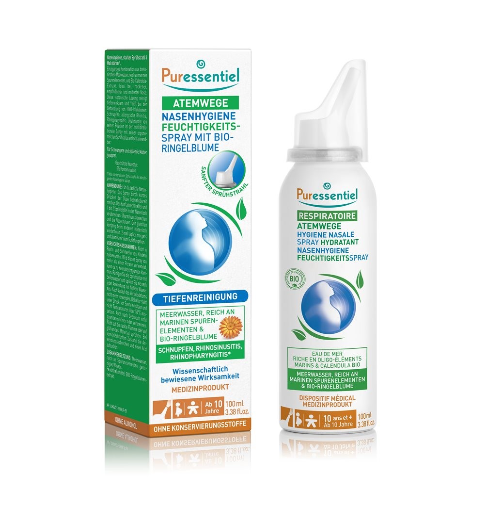 Puressentiel Nasenhygiene Spray mit starkem Strahl (100ml)