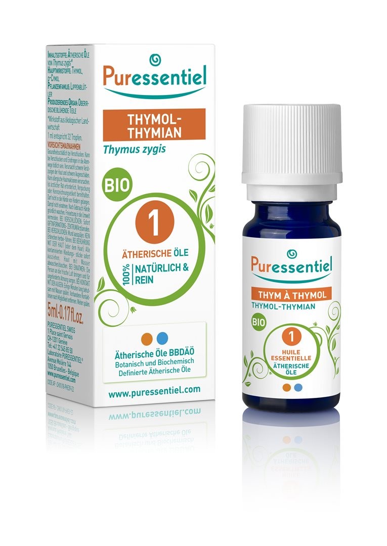Puressentiel Thymol-Thymian Ätherisches Öl Bio (5ml)