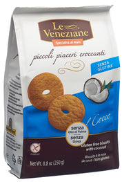 Le Veneziane Biscuits Kokosnuss glutenfrei (250g)