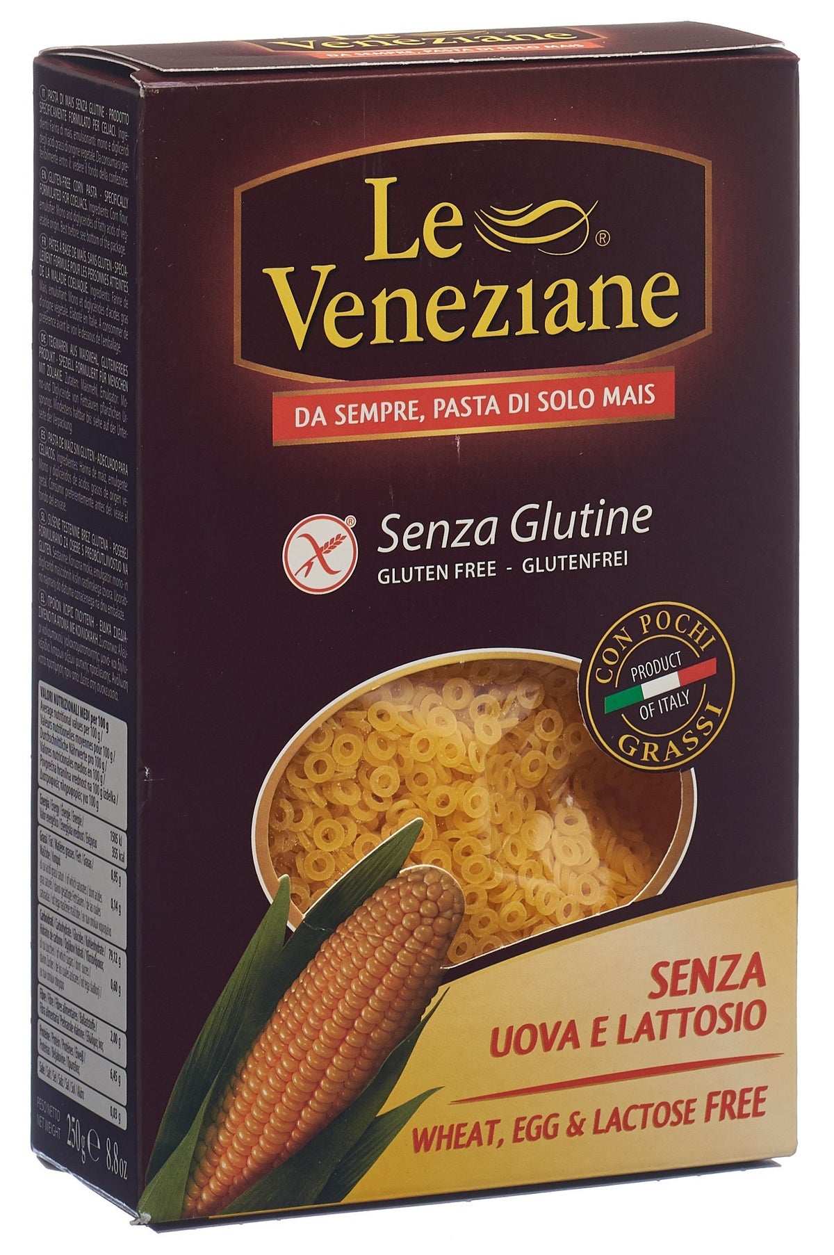 Le Veneziane Anellini Mais glutenfrei (250g)