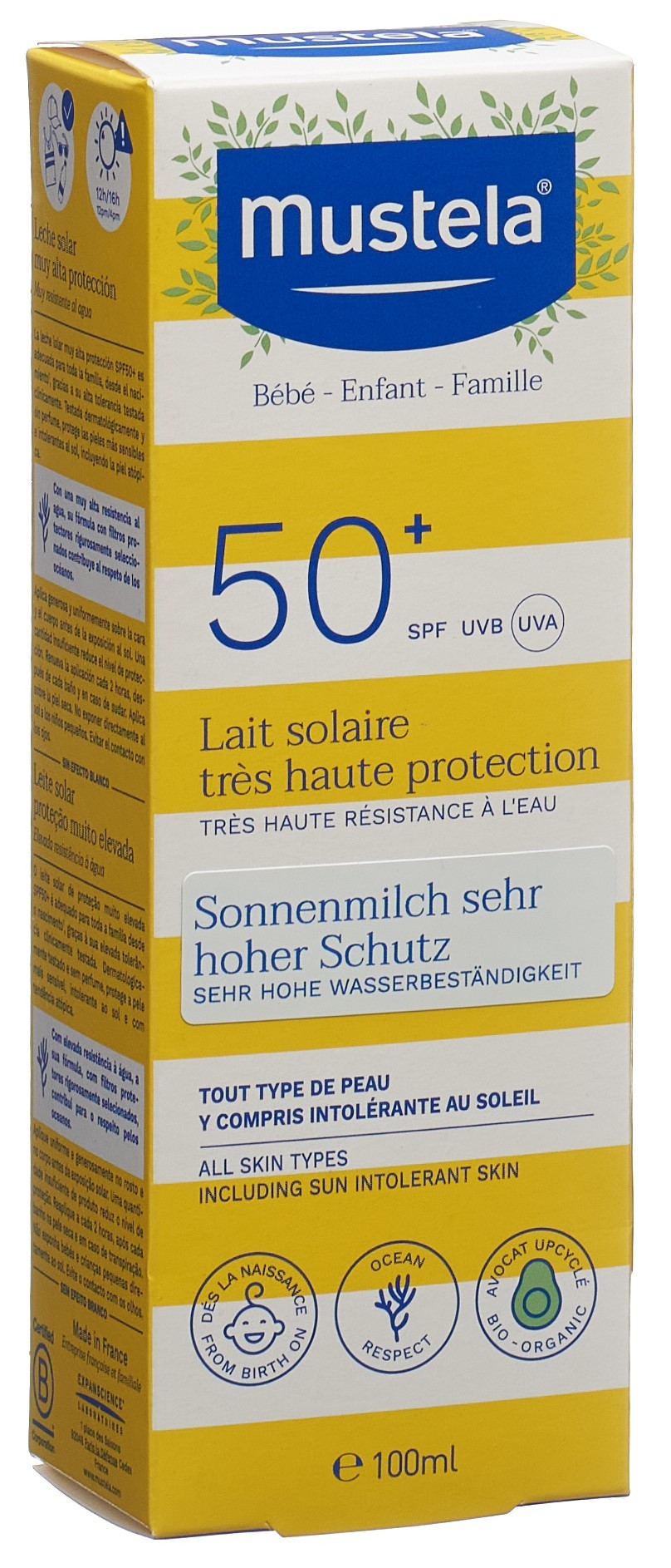 Mustela Sonnenschutz LSF50+ (100ml)