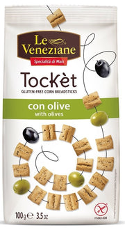 Le Veneziane Tocket mit Oliven glutenfrei (100g)