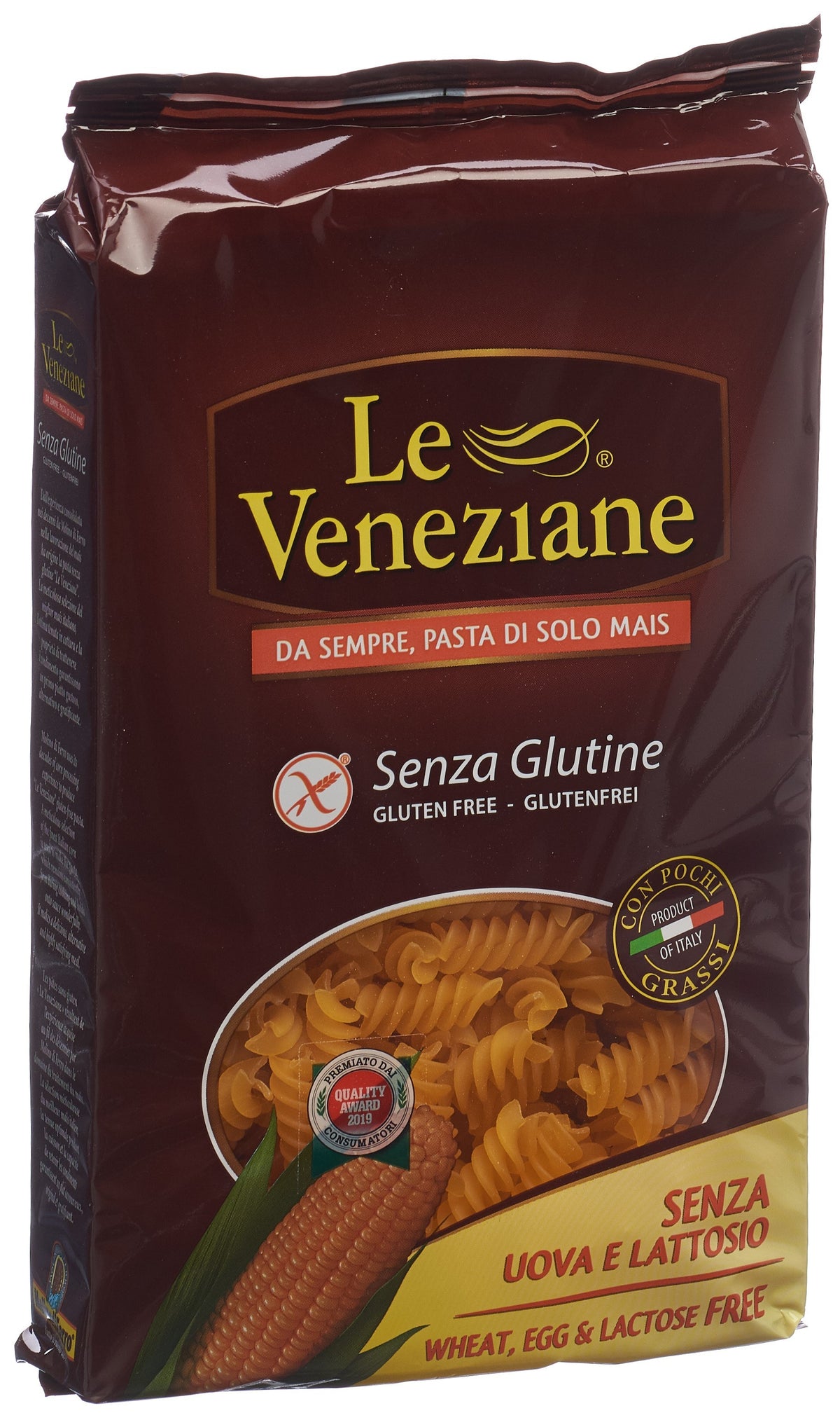 Le Veneziane Eliche Rigate Mais glutenfrei (250g)