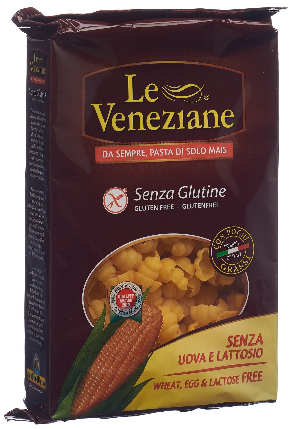 Le Veneziane Gnocchi Rigate Mais glutenfrei (250g)