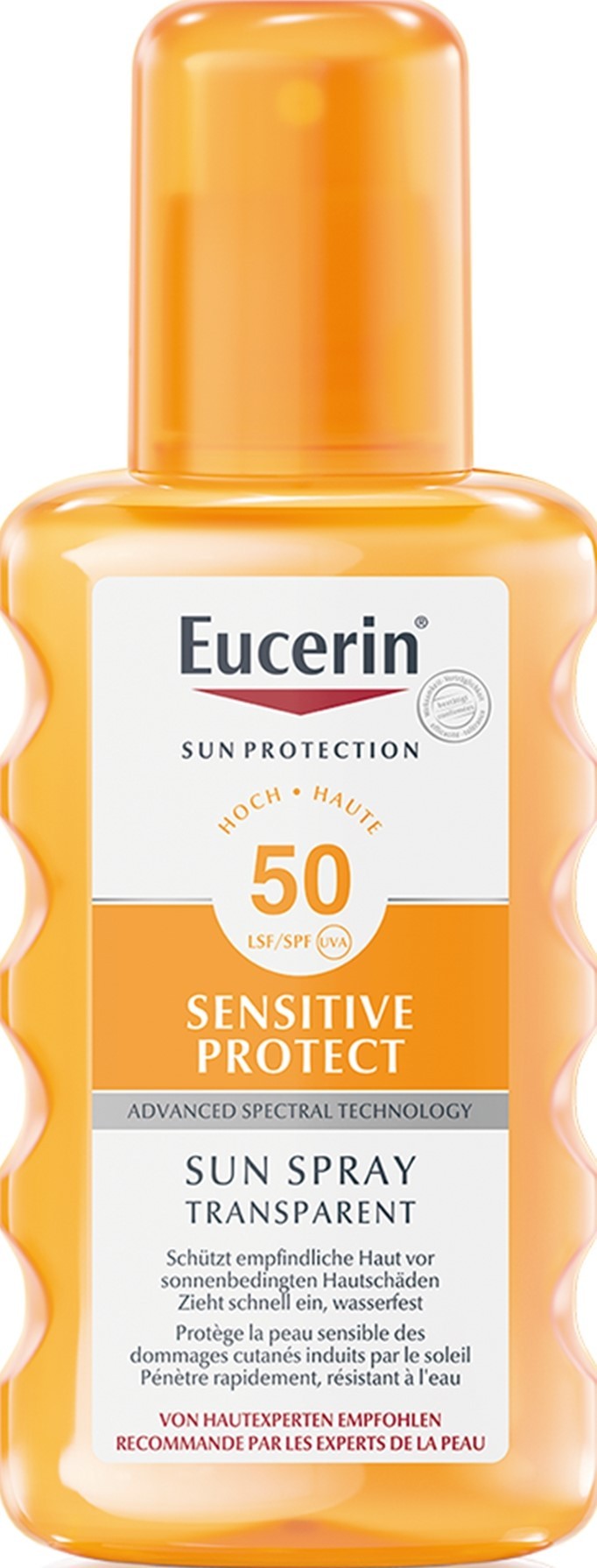 Eucerin SUN Body Spray Transparent Dry Touch LSF 50 (200ml)