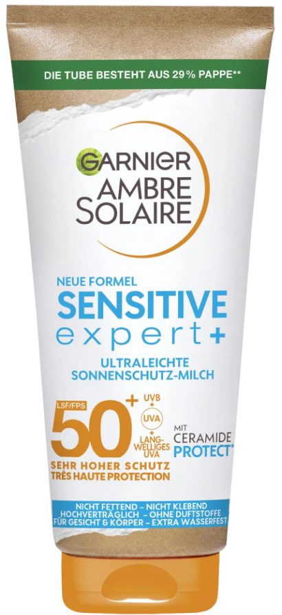 GARNIER AMBRE SOLAIRE Sensitive expert+ LSF50+ (175ml)