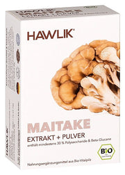 HAWLIK Maitake Extrakt + Pulver Kapseln (60 Stk)