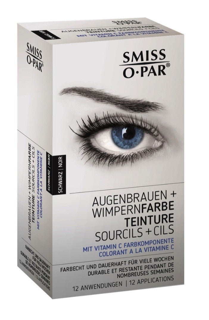 SMISS O PAR Augenbrauen- Wimpernfarbe schwarz (5ml)