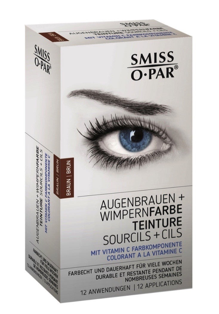 SMISS O PAR Augenbrauen- Wimpernfarbe braun (5ml)