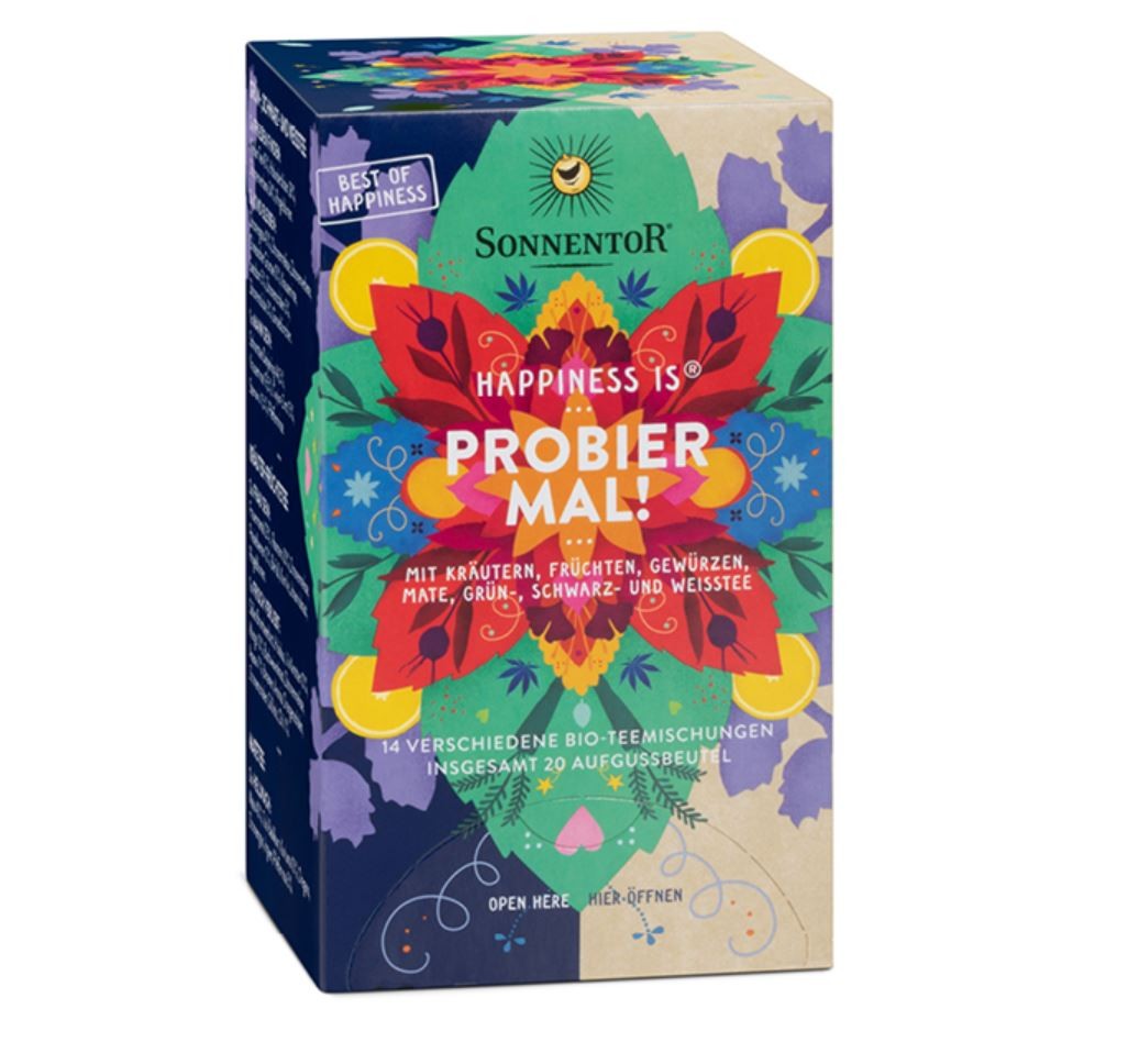 Sonnentor Happiness is Probier mal! Tee BIO (20 Stk)
