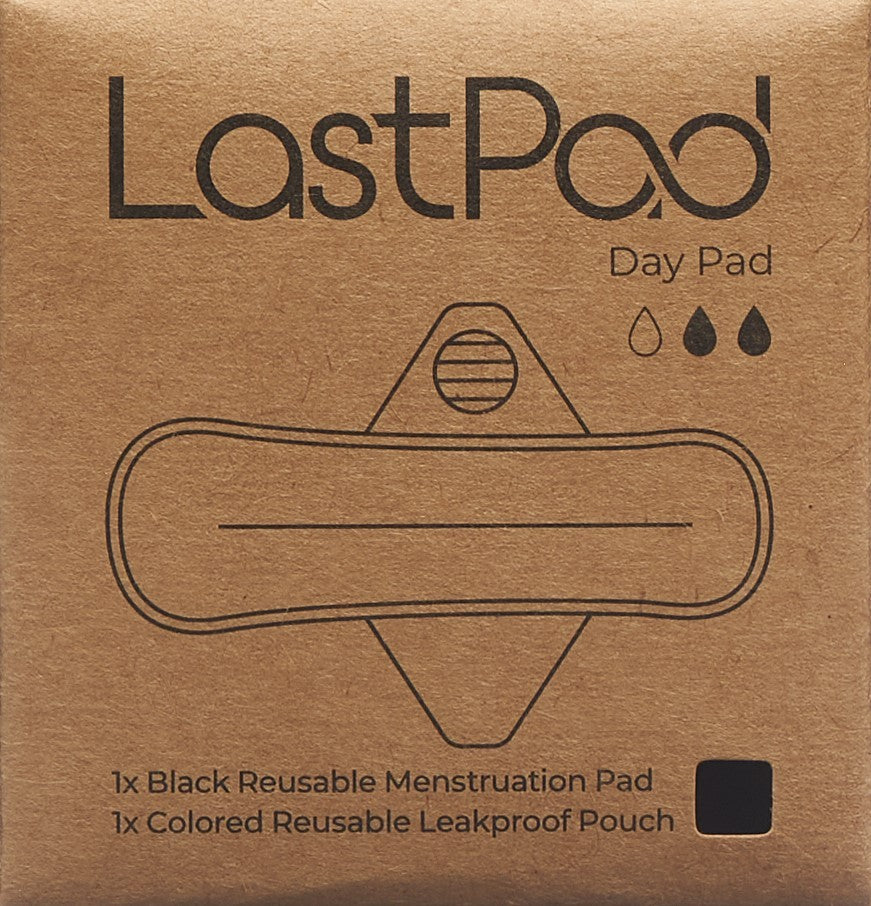 LastPad wiederverwendbare Binde M schwarz (1 Stk)