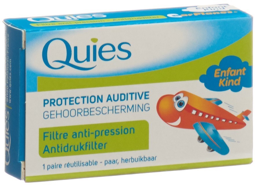 Quies EARPLANES Überdruckgehörschutz Kinder (2 Stk)