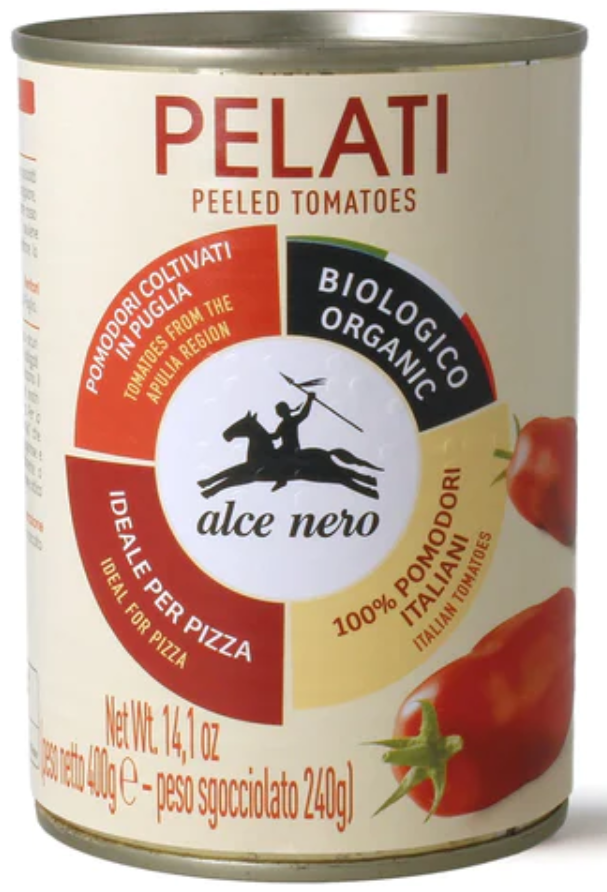 alce nero Pelati Geschälte Bio-Tomaten (400g)