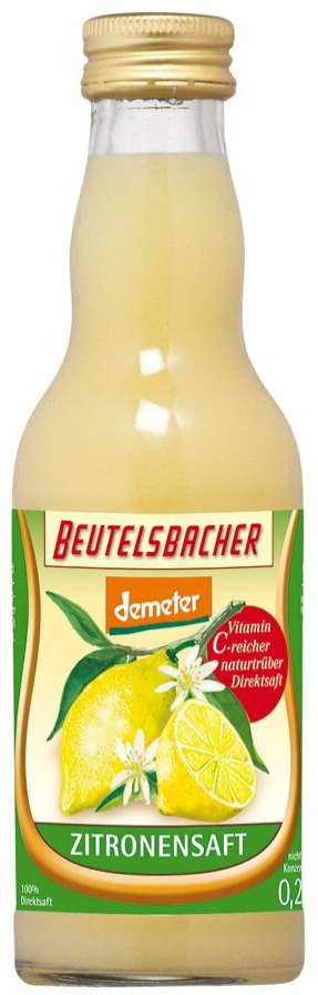 BEUTELSBACHER demeter Zitronensaft (0.2L)