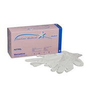 Starline Nitrilhandschuhe Sensitive M unsteril puderfrei weiss (200 Stk)